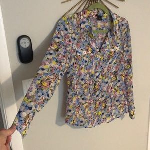 Colorful Ann Taylor blouse